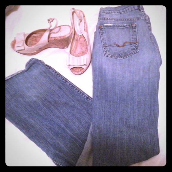 7 for all mankind! FREE WEDGES incl! - Picture 1 of 4