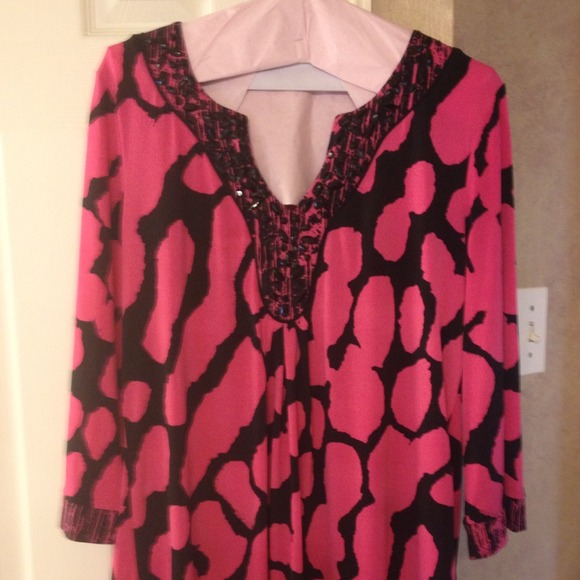 Hot pink tunic