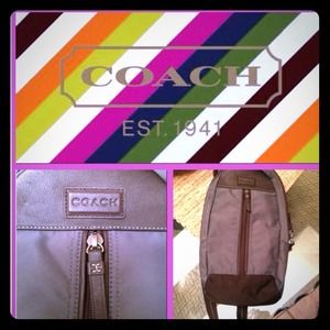 Coach Bags - Coach one strap backpack/bag Coach Bags - Coach one strap backpack/bag