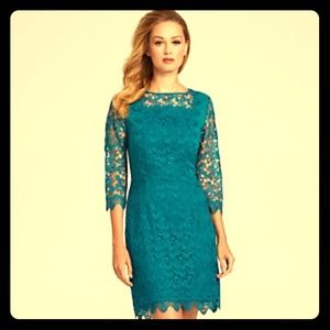 Antonio Melani Semi- Formal Dress in Deep Seaglass