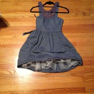 Knit top dress
