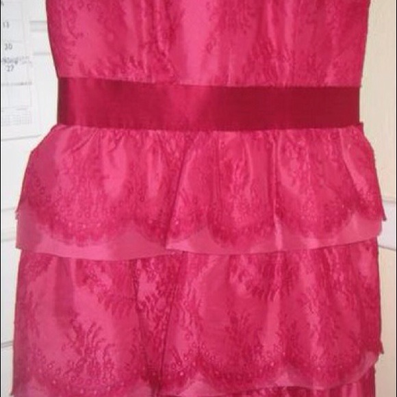 Lacy & Layered Party Dress - Picture 1 of 3