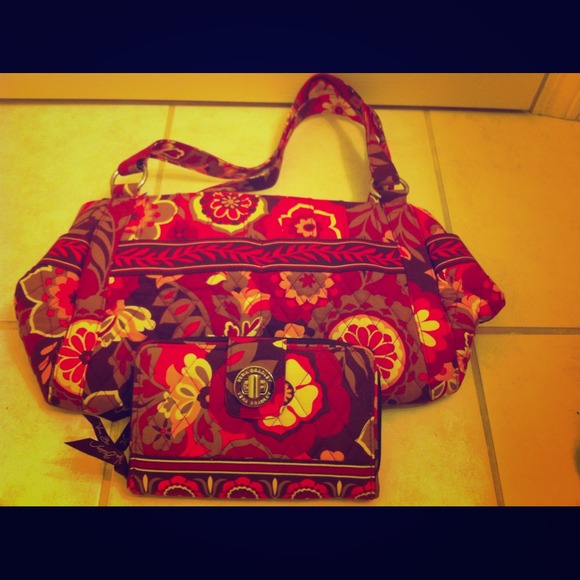 Vera Bradley handbag and Wallet