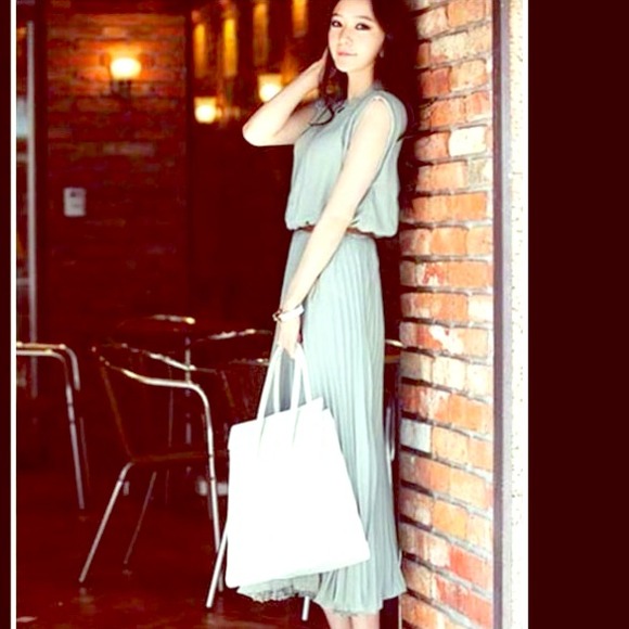 🔅SUPER REDUCED🔅 Mint Chiffon Dress