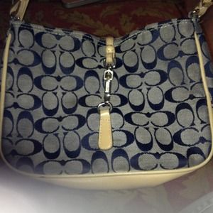 REDUCED Blue Coach Bag