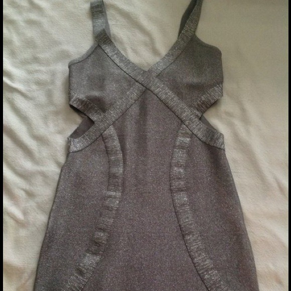 Silver babe dress