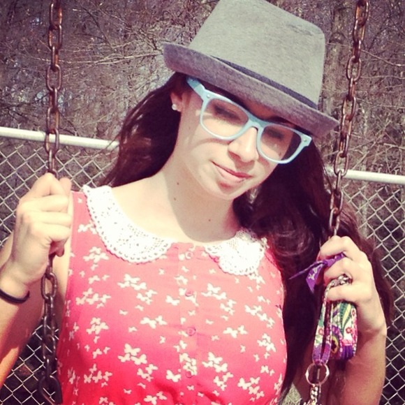 Blue glasses