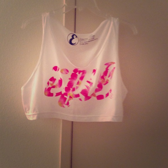 EFIL floral crop top