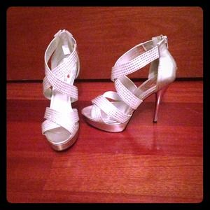 Dazzle Silver Heels