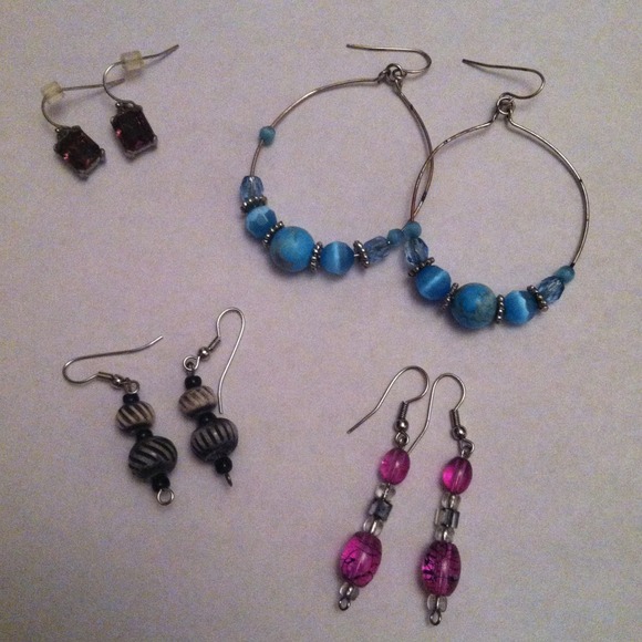 *SOLD 4 sets of Earrings!