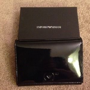 RESERVED - Emporio Armani Patent Leather Wallet