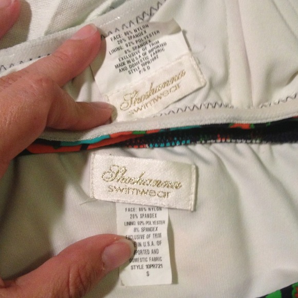 Shoshanna bandeau bikini size S w/D-cup top - Picture 2 of 4