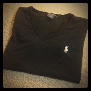 🎉REDUCED🎉Black Ralph Lauren V Neck