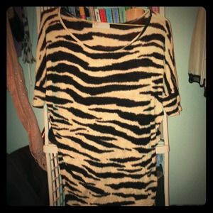 Zebra print shirt