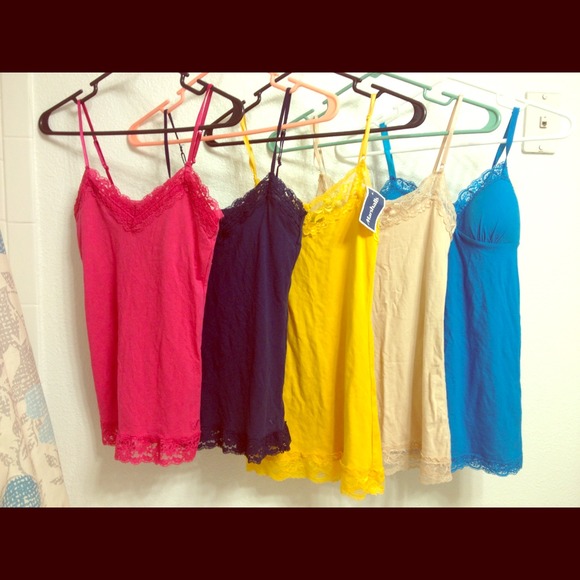 ❌BUNDLE for @valpat03❌ Spaghetti strap tanks.