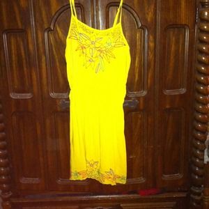Yellow Floral Dress ****Just Reduced**