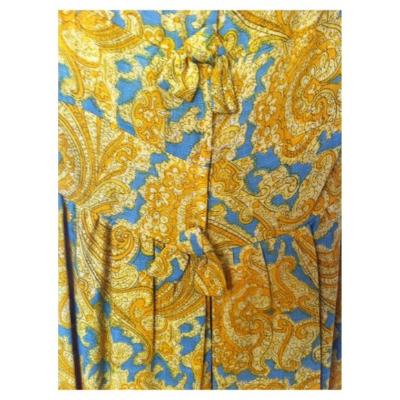 Vintage Paisley dress by Jeunesse New York - Picture 2 of 3