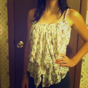 Lace tank
