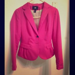 H&M Hot Pink Blazer
