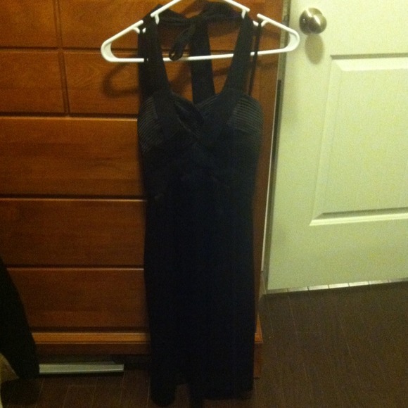 BCBGMaxazria Black Cocktail Dress