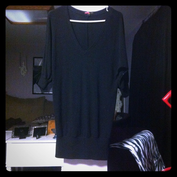 SOLD Oversized black sweater
