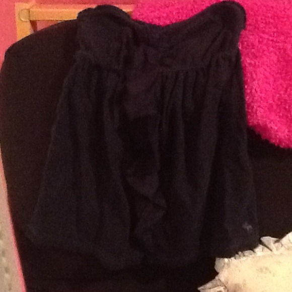 A&F  strapless ruffle top ON HOLD!!