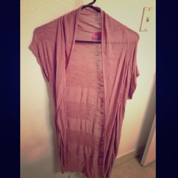 Rose Colored cardigan