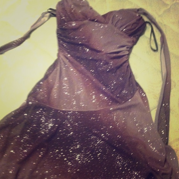 Light and dark purple sparkly dress NEW