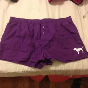 VS Purple Sleep Shorts