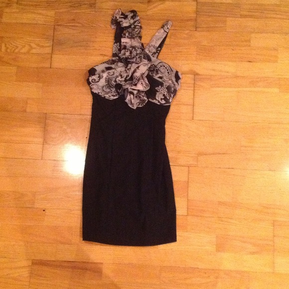 Beautiful black & pink cocktail dress