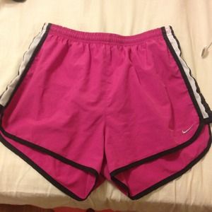 Pink Nike FitDry Shorts
