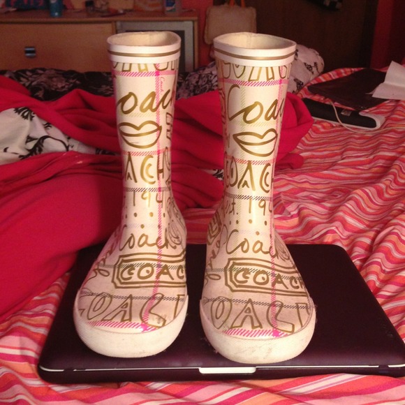 Coach Rainboots