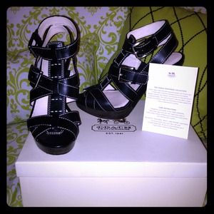 ON HOLD✋Bundle: Coach Sandals/Marc Fisher Heels