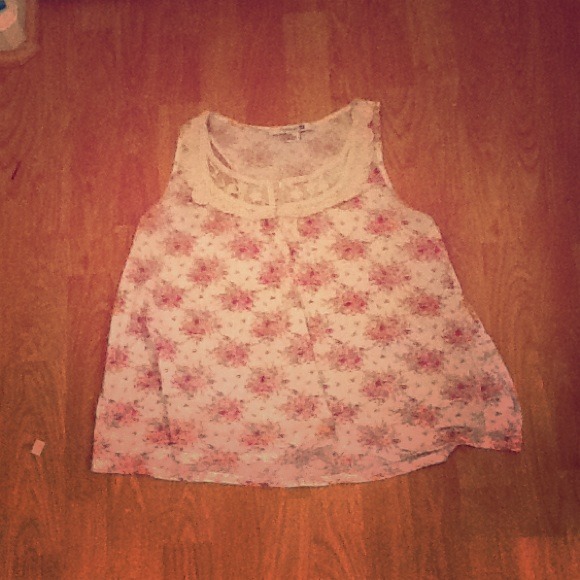 Forever 21 Lace Babydoll Top
