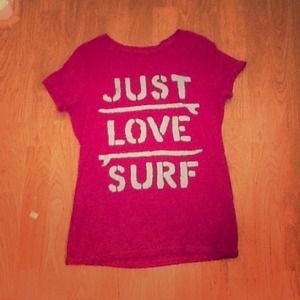 Just Love Surf American Eagle shirt