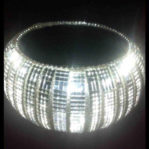 Sparkling mirror bracelet