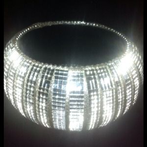 Sparkling mirror bracelet