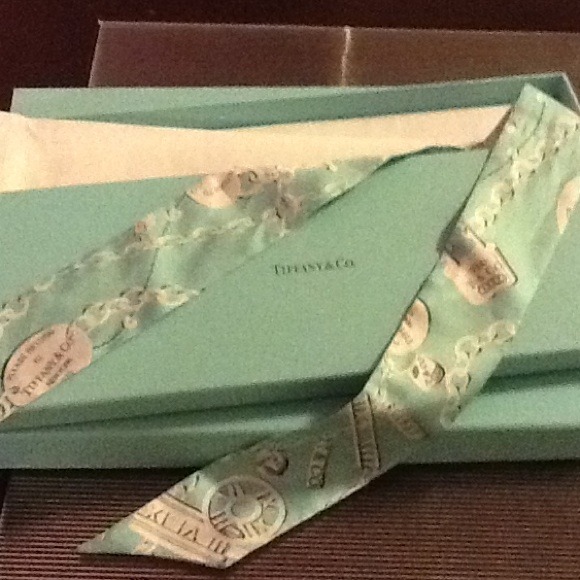~SOLD~ Authentic Tiffany & Co. Charm Scarf