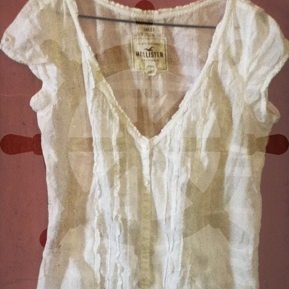 Sheer Hollister Blouse