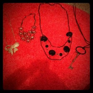 Necklace collection.