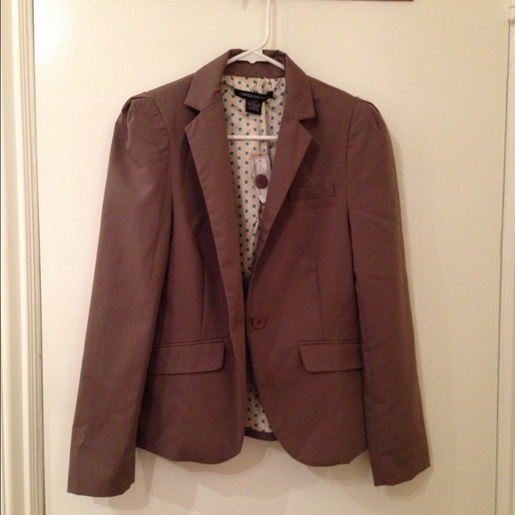 ❌Not available ❌Brown Blazer !!! Very cute 😛