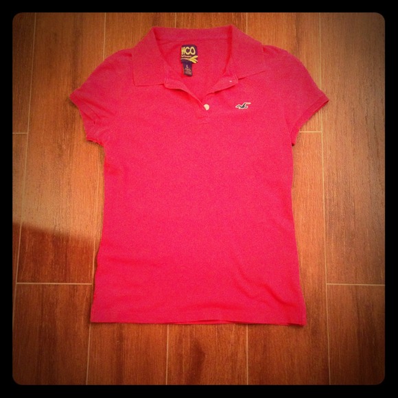 Red Hollister Polo