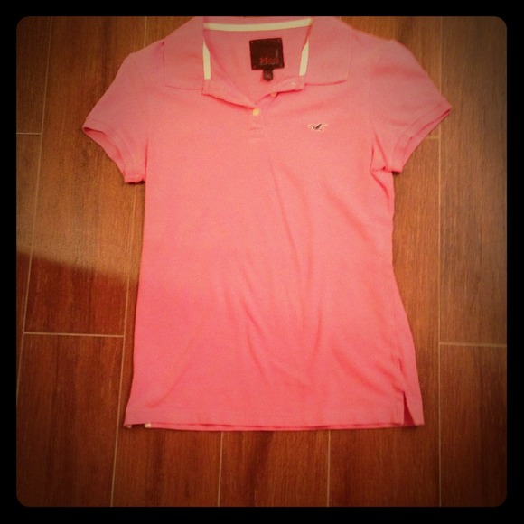 Pink Hollister Polo!