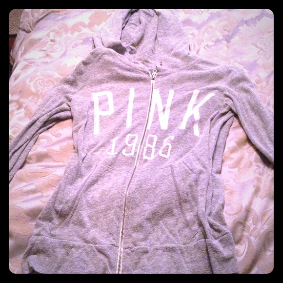 Vs lightweight hoodie in grey