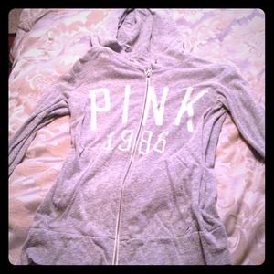 Vs lightweight hoodie in grey