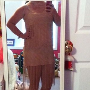 H&M Pink Flapper Dress-10