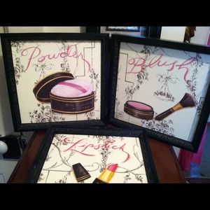 Set of 3 cute pictures