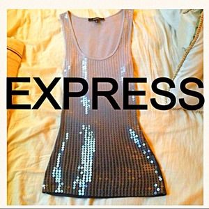 TRADE BUNDLE Express OMBRÉ Sequin Tank Top!