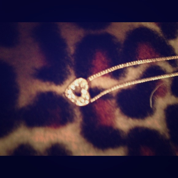 Diamond necklace and earring set