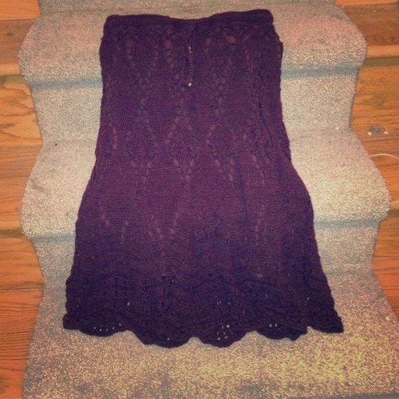 Vs crochet dress